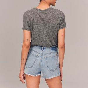 Abercrombie High Rise Mom Short